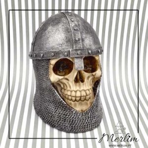 capa comprar caveira helmet em resina medieval grande