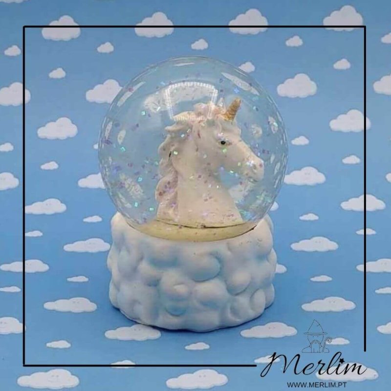 foto de capa do Unicornio em globo de neve