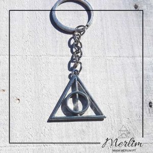 capa Harry Potter reliquias da morte em porta chaves