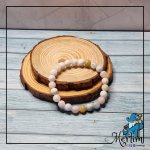 Pulseira Pedra natural de Morganite