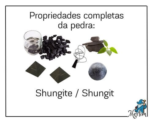 Propriedades energéticas da pedra Shungite (Shungit)