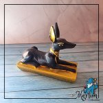 Esfinge de Anúbis - Réplica Egípcia pequena