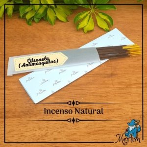 Incenso natural de citronela (antimosquitos)